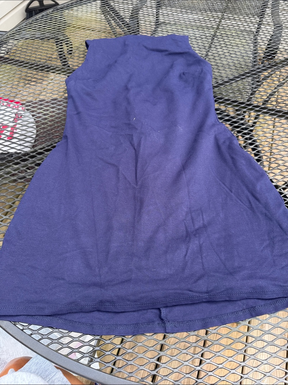 Altar'd State Navy High-Low Dress